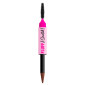 NYX Professional Makeup Fluff &amp; Snatch! Penna Sopracciglia Matte Doppio Applicatore con Spugnetta e Pettinino - 04 Rich Auburn