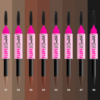 NYX Fluff & Snatch! Penna Sopracciglia Colore 06 Brunette