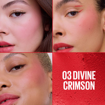 Maybelline New York Cloud Topia Blush in Mousse 03 Divine Crimson