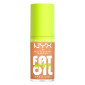 NYX Professional Makeup Fat Oil Lip Drip Gloss Labbra Colorato Idratante Effetto Lucido 22 Coconut Cutie - Flacone da 4,8ml