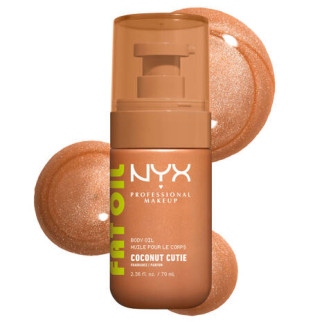 NYX Professional Makeup Fat Oil Body Olio Corpo Glowy Coconut Cutie