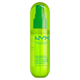 NYX Professional Makeup Spray Capelli e Corpo Cocco e Pesca