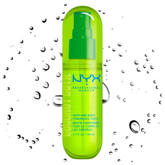 NYX Professional Makeup Spray Capelli e Corpo Cocco e Pesca