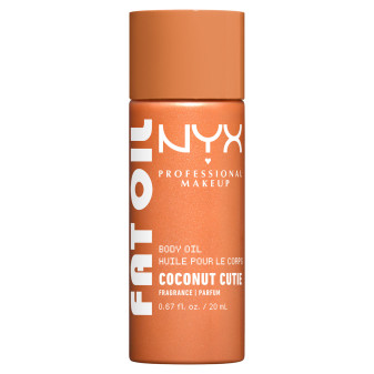 NYX Professional Makeup Fat Oil Body Olio Corpo Glowy Coconut Cutie