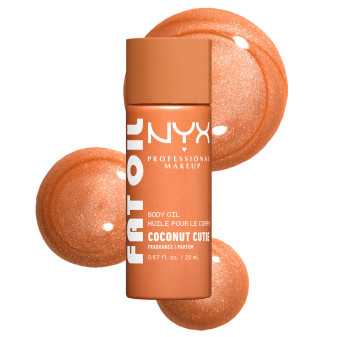 NYX Professional Makeup Fat Oil Body Olio Corpo Glowy Coconut Cutie
