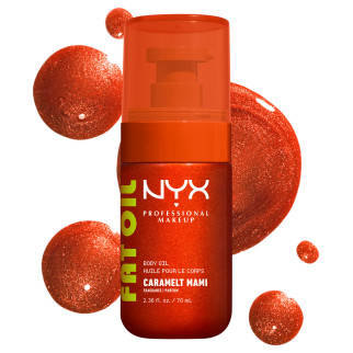 NYX Professional Makeup Fat Oil Body Olio Corpo Glowy Caramelt Mami