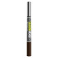 Maybelline New York Brow Inserts Penna Moltiplica Sopracciglia 2in1 con Punta Tripla e Pettinino - Colore 4.5 Ash Brown