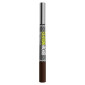 Maybelline New York Brow Inserts Penna Moltiplica Sopracciglia 2in1 con Punta Tripla e Pettinino - Colore 06 Black Brown