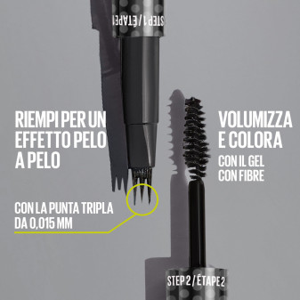 Maybelline New York Brow Inserts Penna Moltiplica Sopracciglia 2in1