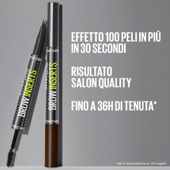 Maybelline New York Brow Inserts Penna Moltiplica Sopracciglia 2in1