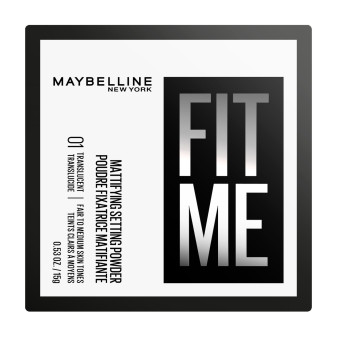 Maybelline New York Fit Me Loose Setting Powder Colore 01 Translucent