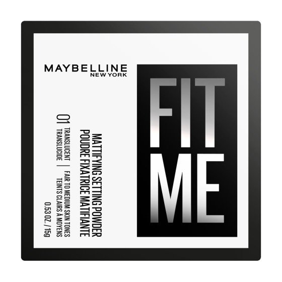 Maybelline New York Fit Me Loose Setting Powder Colore 01 Translucent