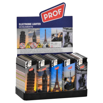 AccendinI Elettronici Monuments Prof Maxi - Box da 50