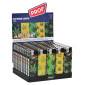 Prof Maxi Accendino Elettronico Grande Ricaricabile con Fantasia CBD - Box da 50 Accendini