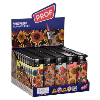 AccendinI Elettronici Flower Eyes Prof Maxi - Box da 50
