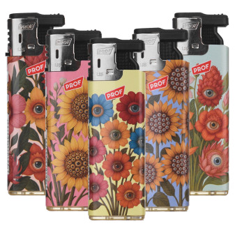 AccendinI Elettronici Flower Eyes Prof Maxi - Serie da 5