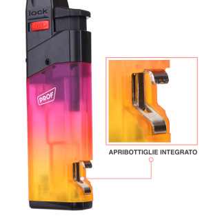 Prof Maxi Accendigas Elettronico Ricaricabile Multiuso Box da 12