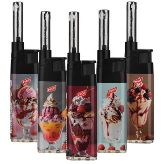 Accendigas Elettronici Ice Cream Prof Maxi - Serie da 5