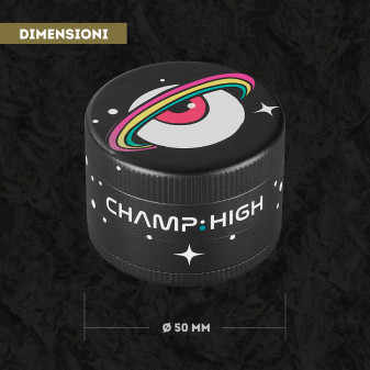 Champ High Grinder Tritatabacco 4 Parti Fantasia Galactic