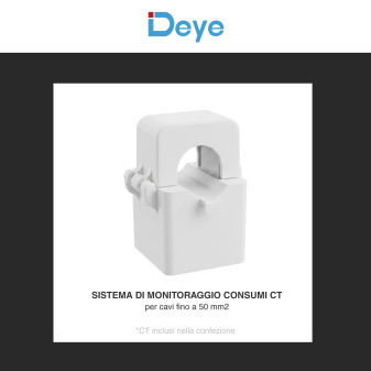 V-Tac Deye Misuratore Batteria Trifase + Antenna LoRa - SUN-SMART-CT01 / SUN-SMART-TX01