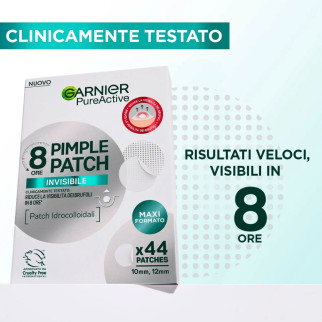 Garnier PureActive Pimple Patch Invisibile Cerotti Idrocolloidali