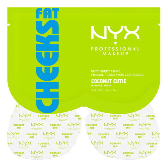 NYX Professional Makeup Fat Cheeks Butt Mask Maschera Glutei Coconut Cutie