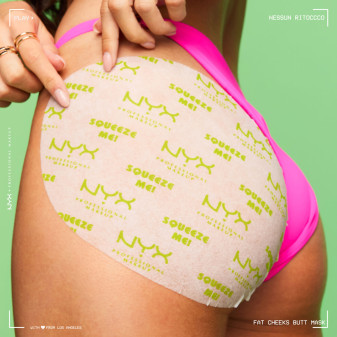 NYX Professional Makeup Fat Cheeks Butt Mask Maschera Glutei Coconut Cutie