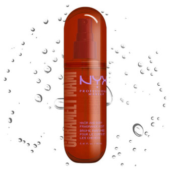 NYX Professional Makeup Spray Capelli e Corpo Caramello e Pistacchio 160ml