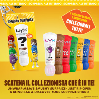 NYX Professional Makeup M&M'S Smushy Surprize Matte Lip Balm