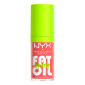NYX Professional Makeup Fat Oil Lip Drip Gloss Labbra Colorato Idratante Effetto Lucido Chillin' Like A Villain - Flacone 4,8ml