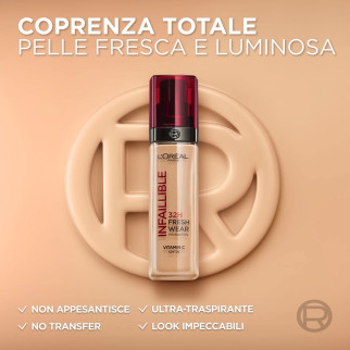 Infaillible 32H Fresh Wear SPF 25 140 Cool Rosé L'Oréal Paris