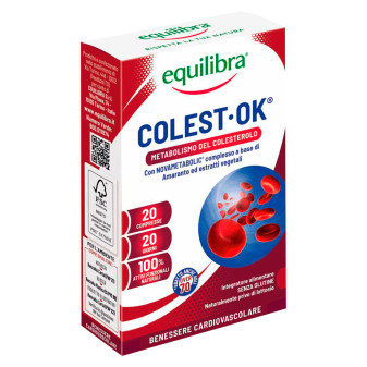 Equilibra Colest OK Metabolismo del Colesterolo Integratore