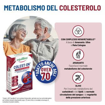 Equilibra Colest OK Metabolismo del Colesterolo Integratore