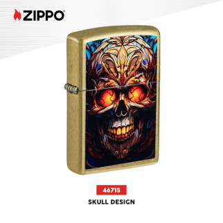 Accendino Zippo mod. 46715 Skull Design