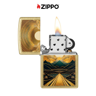 Accendino Zippo mod. 47137 Through the Mountains Design