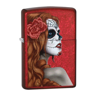 Accendino Zippo mod. 28830 Fantasia Day of Dead Girl
