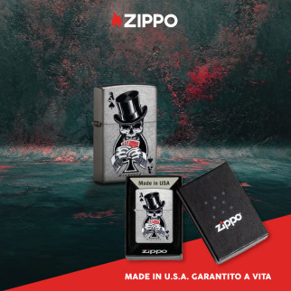 Accendino Zippo mod. 47112 Rick Rietveld Ace of Spades Design