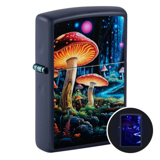 Accendino Zippo mod. 46947 Glowing Mushroom Design
