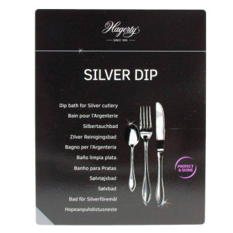 Hagerty Silver Dip Bagno Detergente per Posate in Argento 1L