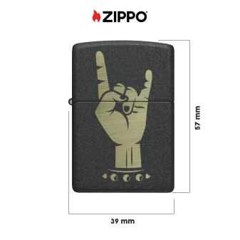 Accendino Zippo mod. 47008 Rock on Design