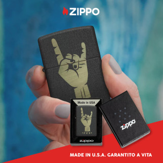 Accendino Zippo mod. 47008 Rock on Design