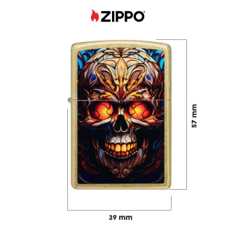 Accendino Zippo mod. 46715 Skull Design
