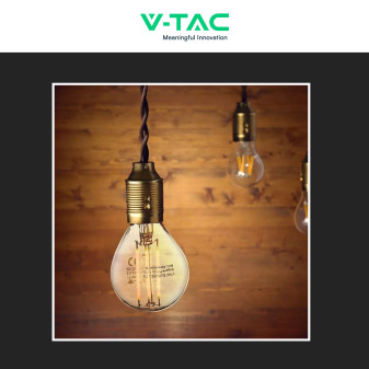 Lampadina LED E14 6W MiniGlobo P45 Filament VT-2466 V-Tac