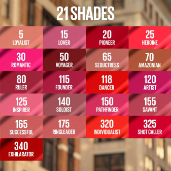 Tinta Labbra Superstay Matte Ink 25 Heroine Maybelline New York
