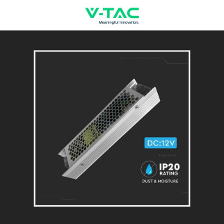 Alimentatore V-Tac VT-20122 120W  Uso Interno a 1 Uscita con