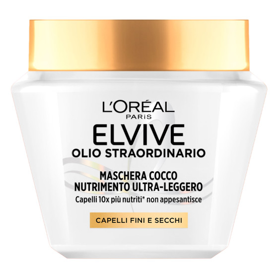 Maschera Elvive Olio Straordinario di Cocco 300ml L'Oréal Paris