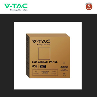 V-Tac VT-61042 Pannello LED Quadrato 60x60 40W SMD