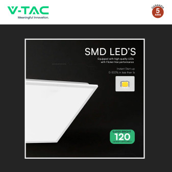V-Tac VT-61042 10 Pannelli LED SMD Quadrato 60x60 40W