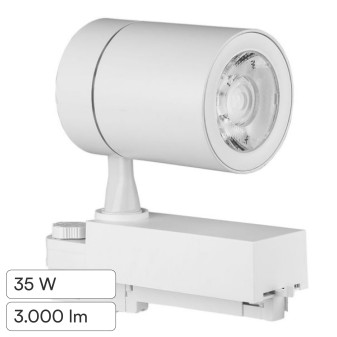 Faretto LED da Binario 35W Track Light COB V-Tac VT-4536