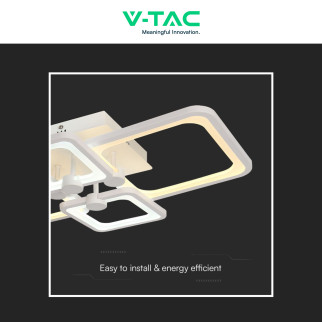 V-Tac VT-7718 Plafoniera LED a Superficie 70W SMD CCT